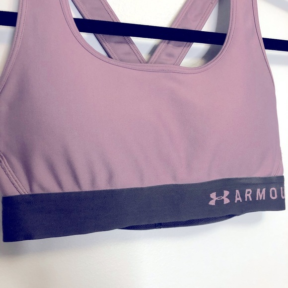 Under Armour Crossback Mid Sports Bra - Picture 3 of 5